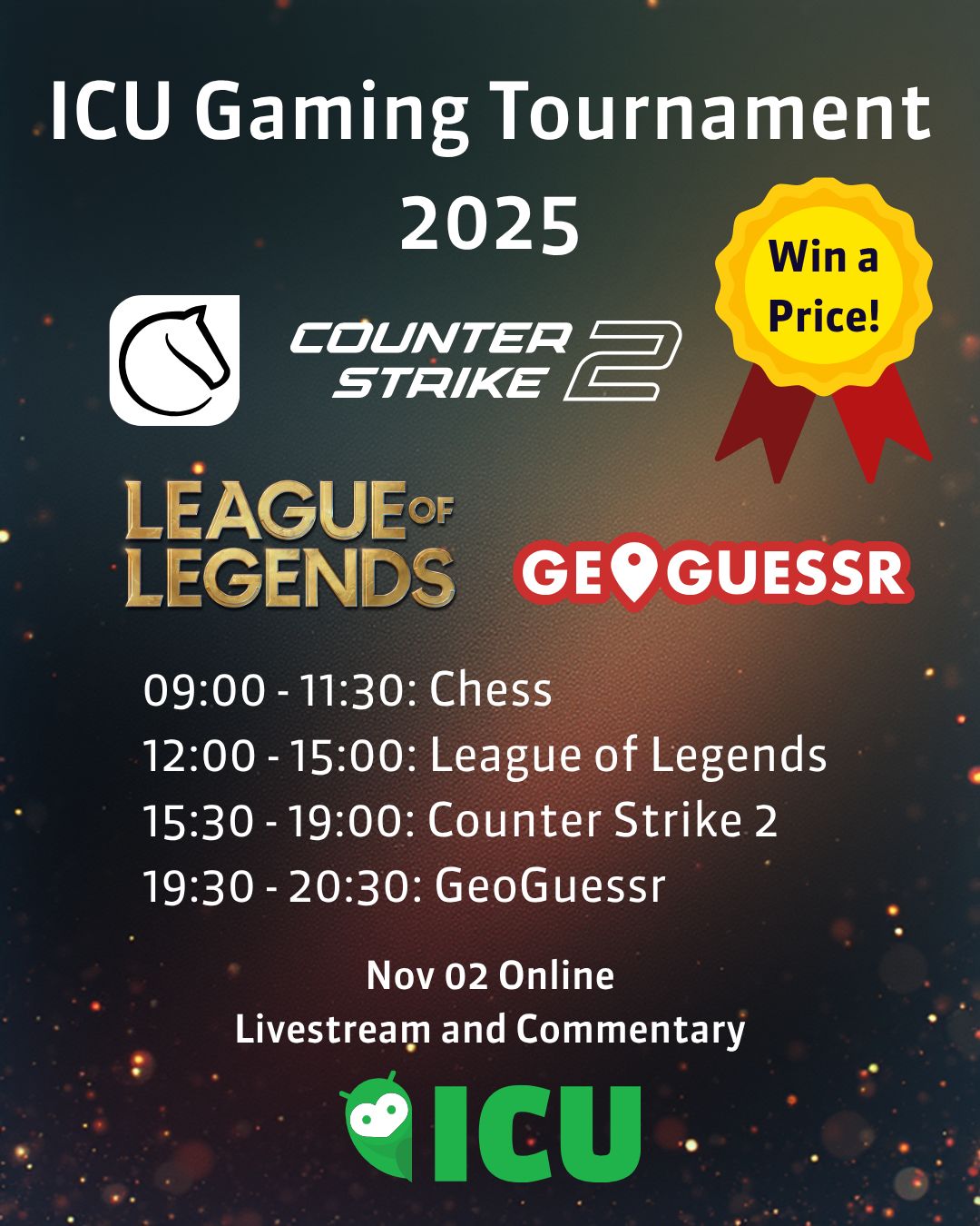 Gaming Tournament Info HS2025